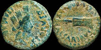 IBERIAN PUNIC REPUBLICAN Ancient Hispania - Carteia, San Roque (Cadiz) Ae Semis - 18 mm / 3.71 gr. -