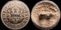 MILITARY BUTTONS Button Military Spanish, Carabineros 1876 - 15 mm. -
