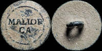 MILITARY BUTTONS Spanish Button Independence War, Infantry Line Mallorca (1791-1805)-17 mm. -