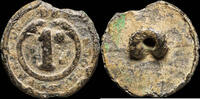 MILITARY BUTTONS Button Military French, Regiment 1, Napoleonic Wars - 20 mm. -