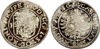 Stolberg Königstein: 3 Kreuzer Münzstätte Augsburg 1555 Ludwig II, 1535-1574: VF schwache Prägung
