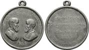 Augsburg Stadt: Zinnmedaille auf die Reformation 1855 VF