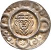 Augsburg Bistum: Brakteat Udalschalk von Eschenlohe, 1184-1202: aEF