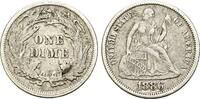 USA: 1 Dime 1886 ss 30.34 £  +  4.33 £ shipping