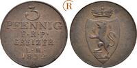 Reuss ältere Linie: 3 Pfennig Heinrich XIX, 1817-1836: -