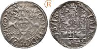 Schleswig Holstein Gottorp: 1/16 Taler ( Doppelschilling ) Johann Adolf, 1590-1616: -
