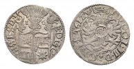SCHLESWIG-HOLSTEIN-SCHAUENBURG: Ernst III. 1601-22 Doppelschilling Mzst. Altona -