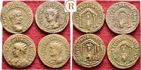 Mesopotamien: Lot 4 Münzen. Nisbis -