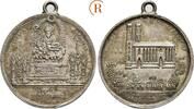 Silbermedaille auf die Teuerung 1817 Bayern: Maximilian I. Joseph, 1806-1825: ss-vz Patina, alter Henkel