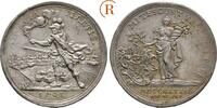 Silbermedaille auf den Frieden von Aachen 1748 S Hertogenbosch:  vz Prägeschwächen