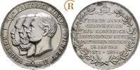 Silbermedaille 1896 Preussen: Wilhelm II, 1888-1918: vz Fassungsspuren
