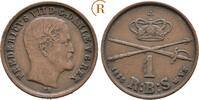 Dänemark: 1 Riksbankshilling Friedrich VII, 1848-1863: -