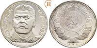Russland: Versilberte Bronzemedaille auf Stalin -
