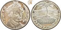 Drittes Reich: Versilberte Bronzemedaille auf Erwin Rommel -