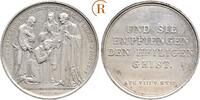 Religion: Silbermedaille auf die heilige Firmung -