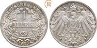 Kaiserreich: 1 Mark 1915 F fast Stempelglanz 10.40 £  +  4.33 £ shipping