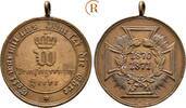 Preussen: Bronzemedaille von Kullrich, Befreiungskampf Wilhelm I, 1861-1888: -