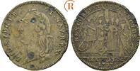 Frankreich: Jeton auf die Krönung in Reims Ludwig XV, 1715-1774: -