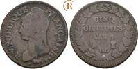 Frankreich: 5 Centimes Strassburg 1. Republik: -