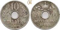 10 Heller 1909 J Deutsch Ostafrika:  ss