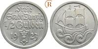 1/2 Gulden 1923 Danzig:  ss-vz