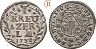 Württemberg: 1 Kreuzer Eberhard Ludwig, 1693-1733: -