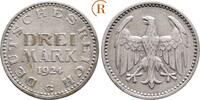 3 Reichsmark 1924 G Weimarer Republik:  ss