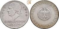 3 Reichsmark Lessing 1929 A Weimarer Republik:  ss
