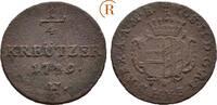 Habsburg: 1/4 Kreuzer Günzburg Josef II, 1765-1790: -