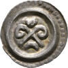 Konstanz Bistum: Brakteat Eberhard II. von Waldburg Thann, 1248-1274: -