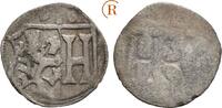 Henneberg Grafschaft: Einseitiger Pfennig Schleusingen Wilhelm V, 1480-1559: -