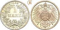Kaiserreich Kleinmünzen 1 Mark 1914 A Erstabschlag, St 11.27 £  +  4.33 £ shipping