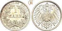 Kaiserreich Kleinmünzen 1 Mark 1914 A St 8.67 £  +  3.47 £ shipping
