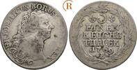 Preussen: 1/3 Taler Breslau Friedrich II. der Große, 1740-1786: -