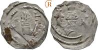 Pfennig Laufen  Salzburg Erzbistum: Adalbert II. von Böhmen, 1168-1200: ss