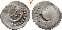 Württemberg: Einseitiger Pfennig, Jagdhornpfennig Graf Ludwig I, 1419-1450: -