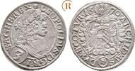 Habsburg: 3 Kreuzer Wien Leopold I, 1657-1705: -