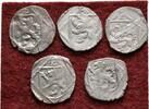 Passau Bistum: Einseitiger Pfennig. Lot 5 Stück Ernst von Bayern, 1517-1540: -