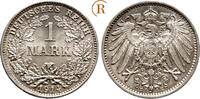 Kaiserreich Kleinmünzen 1 Mark 1914 E St 11.27 £  +  4.33 £ shipping