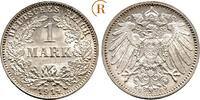Kaiserreich Kleinmünzen 1 Mark 1914 G St 11.27 £  +  4.33 £ shipping