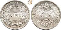 Kaiserreich Kleinmünzen 1 Mark 1914 G St 11.27 £  +  4.33 £ shipping