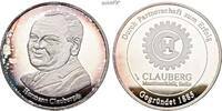 Berlin Stadt: Feinsilbermedaille auf Hermann Clauberg -