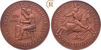 Württemberg Stuttgart Stadt: Bronzemedaille auf 600 Jahre Münzrecht -