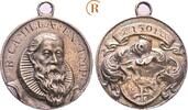 Habsburg: Vergoldete Silbermedaille Magistrat R. Camilla Rudolf II, 1576-1612: -