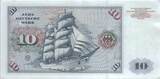 Deutschland 10 DM Deutsche Mark 1970 Ro 270a CB/W