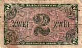 Deutschland 2 Mark 1948 Ro 234b Serie G/G Replacement / Ersatznote