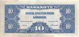 Deutschland 10 DM Deutsche Mark 1949 Ro 258 R/C aunc ---K2