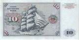 Deutschland 10 DM Deutsche Mark 1970 Ro 270a CA/U aunc ---K2
