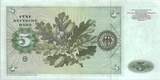 Deutschland 5 DM Deutsche Mark 1980 Ro 285b Y/A Replacement / Ersatznote (538)  ---K2