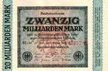 Deutschland Ro 115Fd FZ:ST BZ:44 20 Milliarden Mark 1923 I, UNC